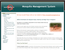 Tablet Screenshot of mosquito-slayer.sg